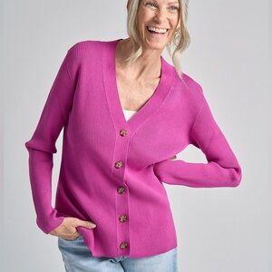 Birdie & Claire Knit Cardigan Sz M